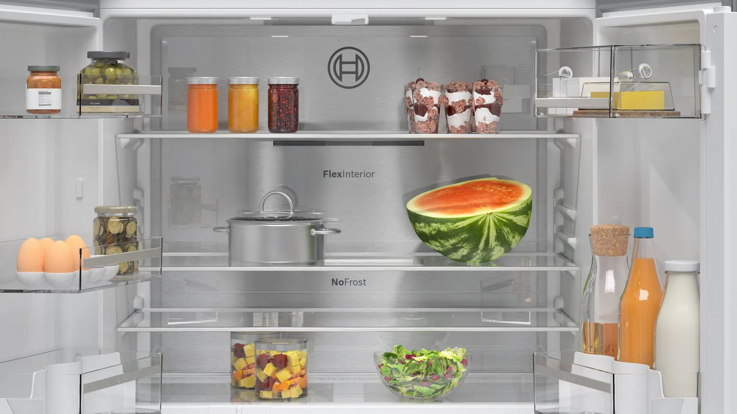 BOSCH KFN96APEAG 對開門冰箱593公升系列6不銹鋼面防指紋霜無法式多門雪櫃| 大冰箱| 廚房電器| 家電 |