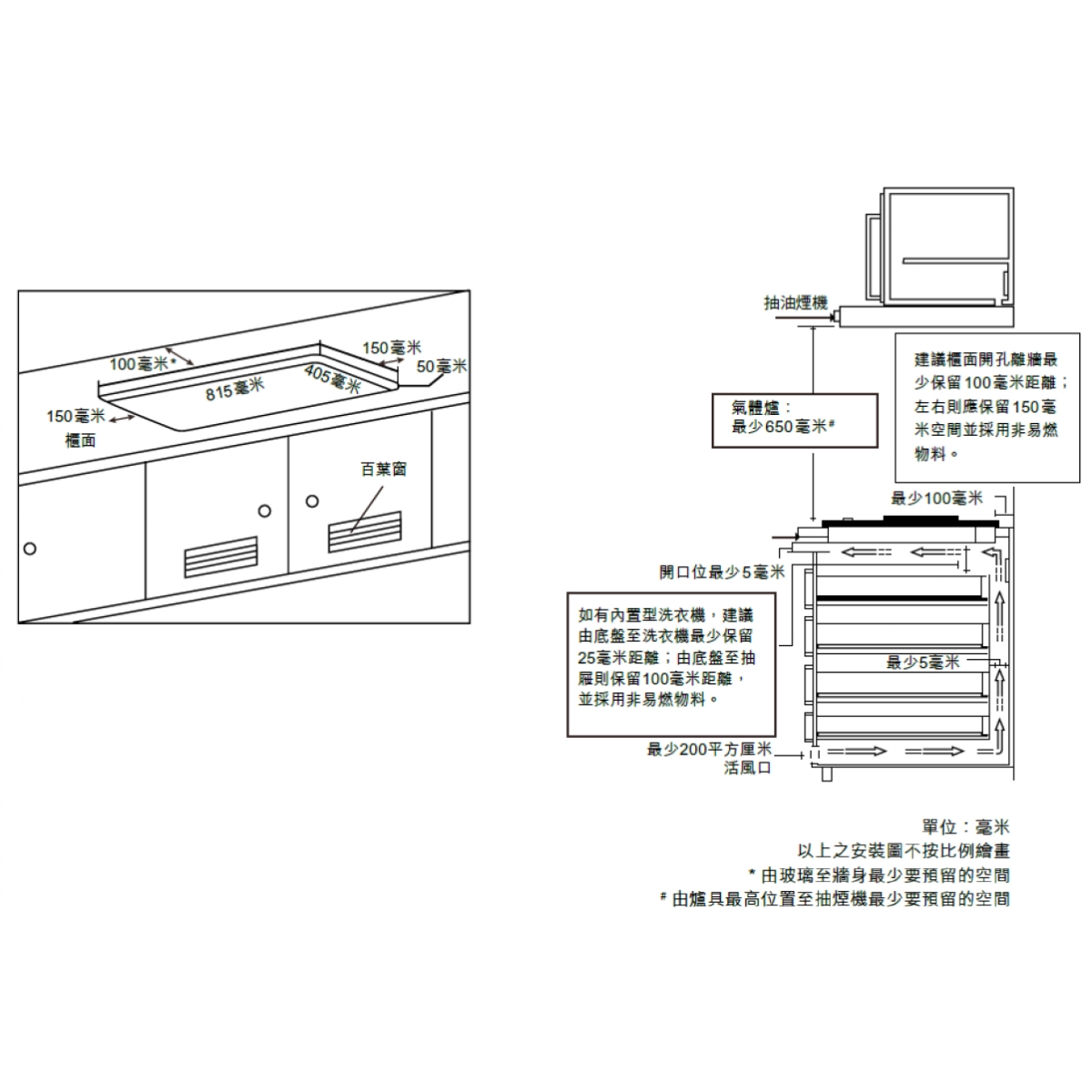 Whirlpool AGA301/BT 860mm 3 burners gas hob