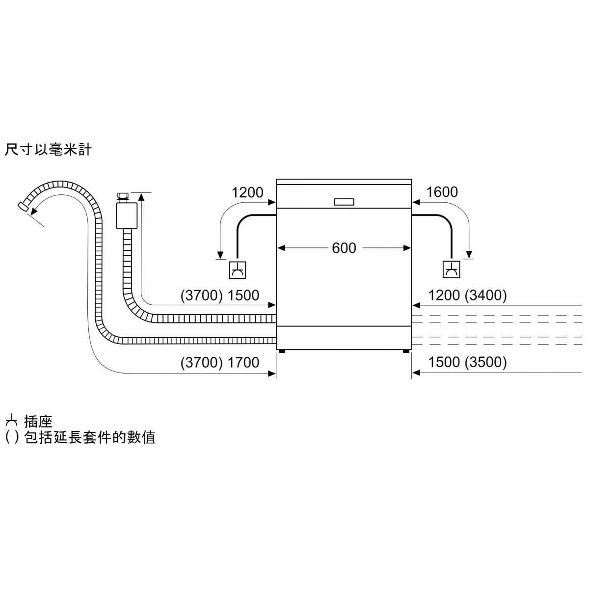 SIEMENS SN27YI03CE 60厘米 14套標準餐具 iQ700 Zeolith® 烘乾技術 獨立式智識洗碗碟機 (可飛頂) 60cm Freestanding Dishwasher | Made in Germany |