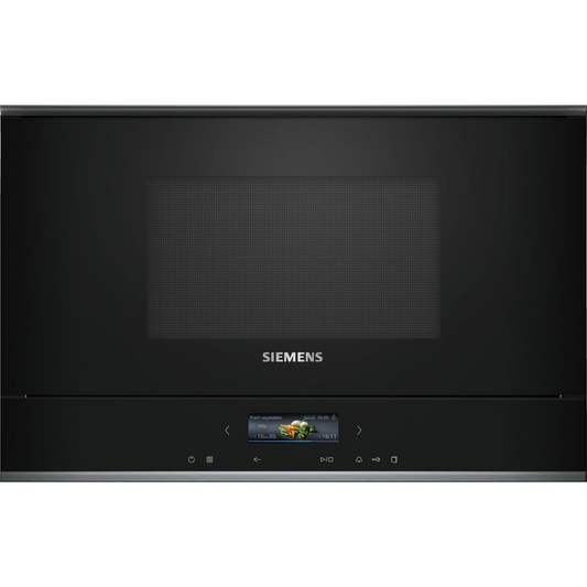 SIEMENS BE732L1B1B 38cm Built-in microwave oven with Grill 嵌入式微波爐連燒烤功能