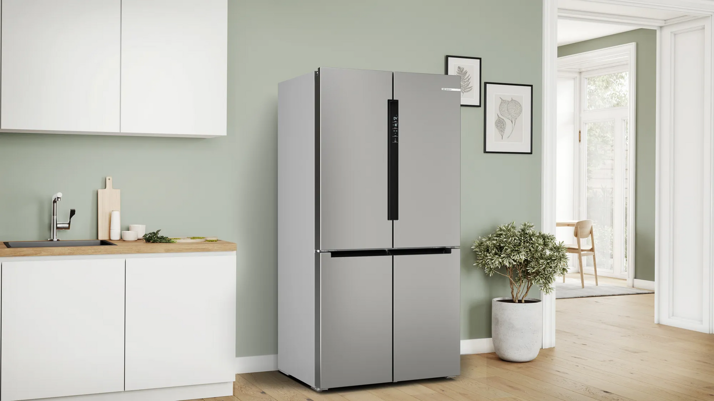 BOSCH KFN96APEAG Side-by-side fridge 593公升 Series 6 不銹鋼面防指紋 無霜法式多門雪櫃 | 大冰箱 | 廚房電器 | 家電 |