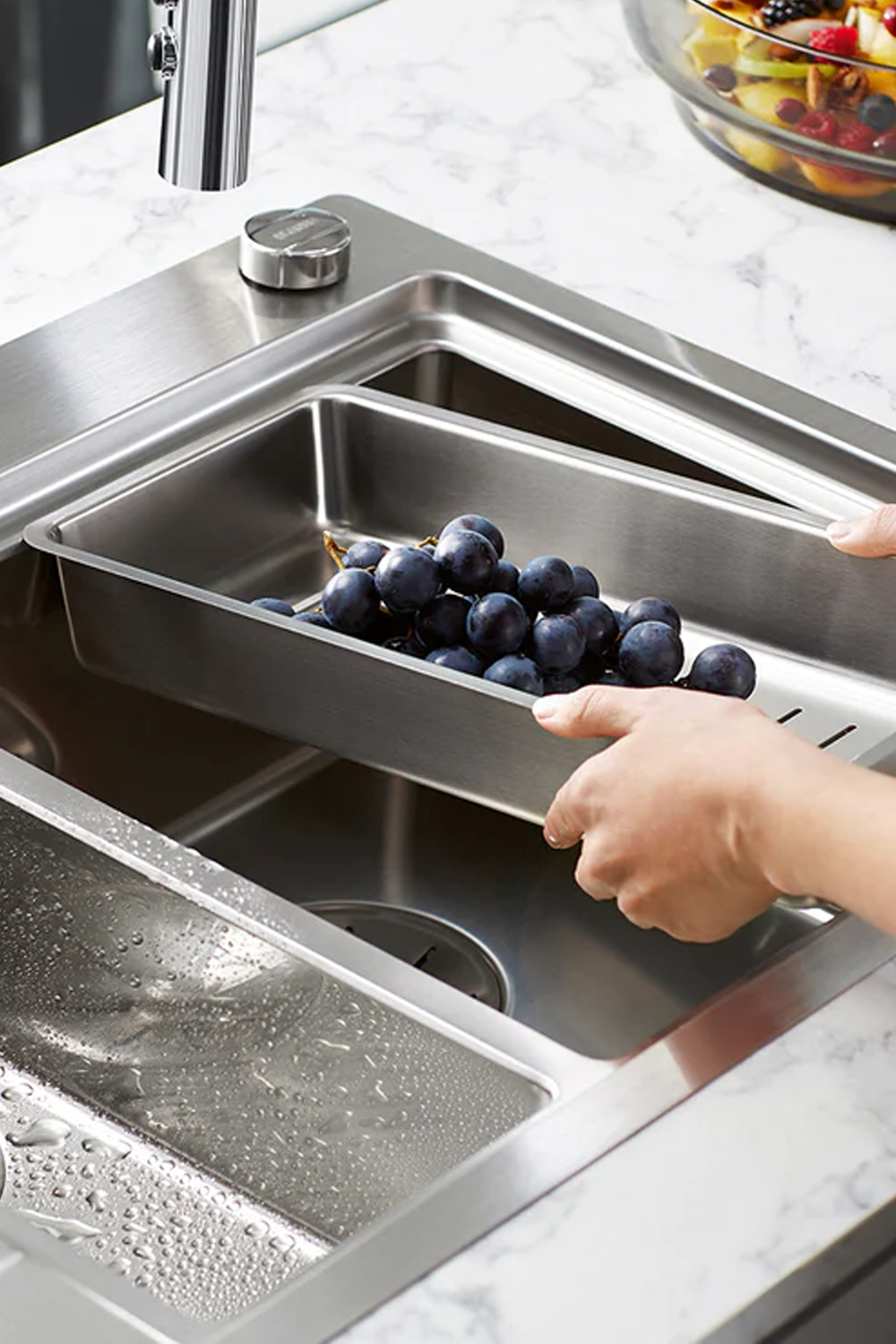 BLANCO Andano 400mm Stainless Steel Sink 德國製造直角方形不銹鋼星盆 | Made in Germany |