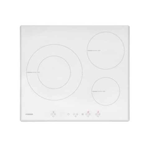 NODOR I2160WH 600mm induction hob