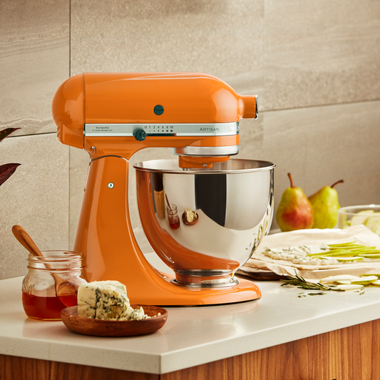 【KitchenAid】4.8L Artisan Tilt Head Stand Mixer (2 bowls, 2 Whisks) 5KSM175PS