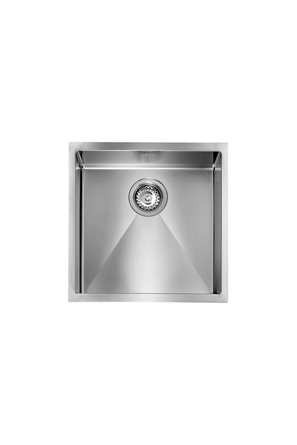 CM ITALIA 400mm R10-Corner Square Stainless Steel Sink | Made in Italy | 意大利製 R10小圓角400mm不銹鋼方星 方型星盆 單盆 水糟