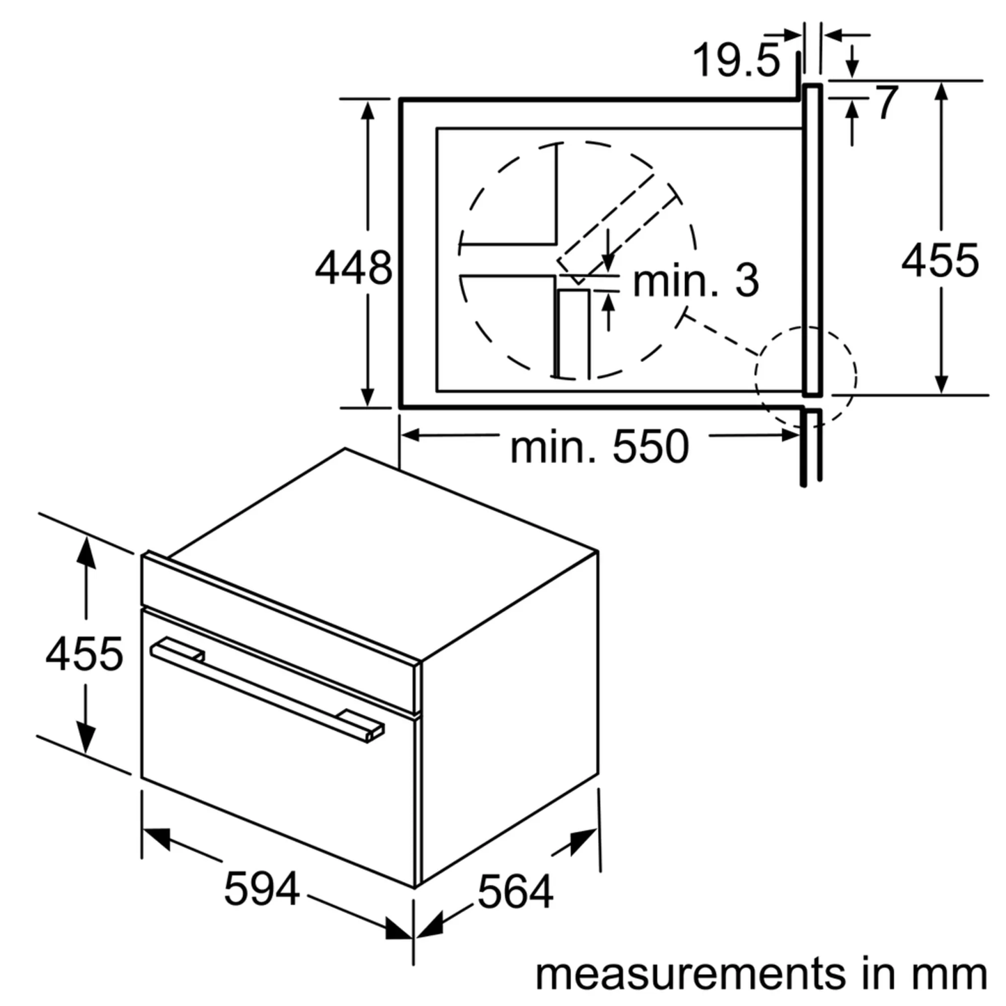 BOSCH Series 6 CPA565GS0B 7-in-1 Microwave with Steam Function 博西 全區電磁灶 連電動溫度控制功能 | 嵌入式 | 廚房電器 | 家電 |