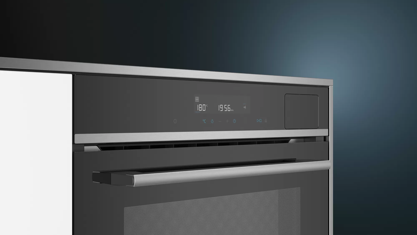 SIEMENS iQ300 CS589ABS0H 600mm Built-in compact oven with steam function 嵌入式蒸焗爐