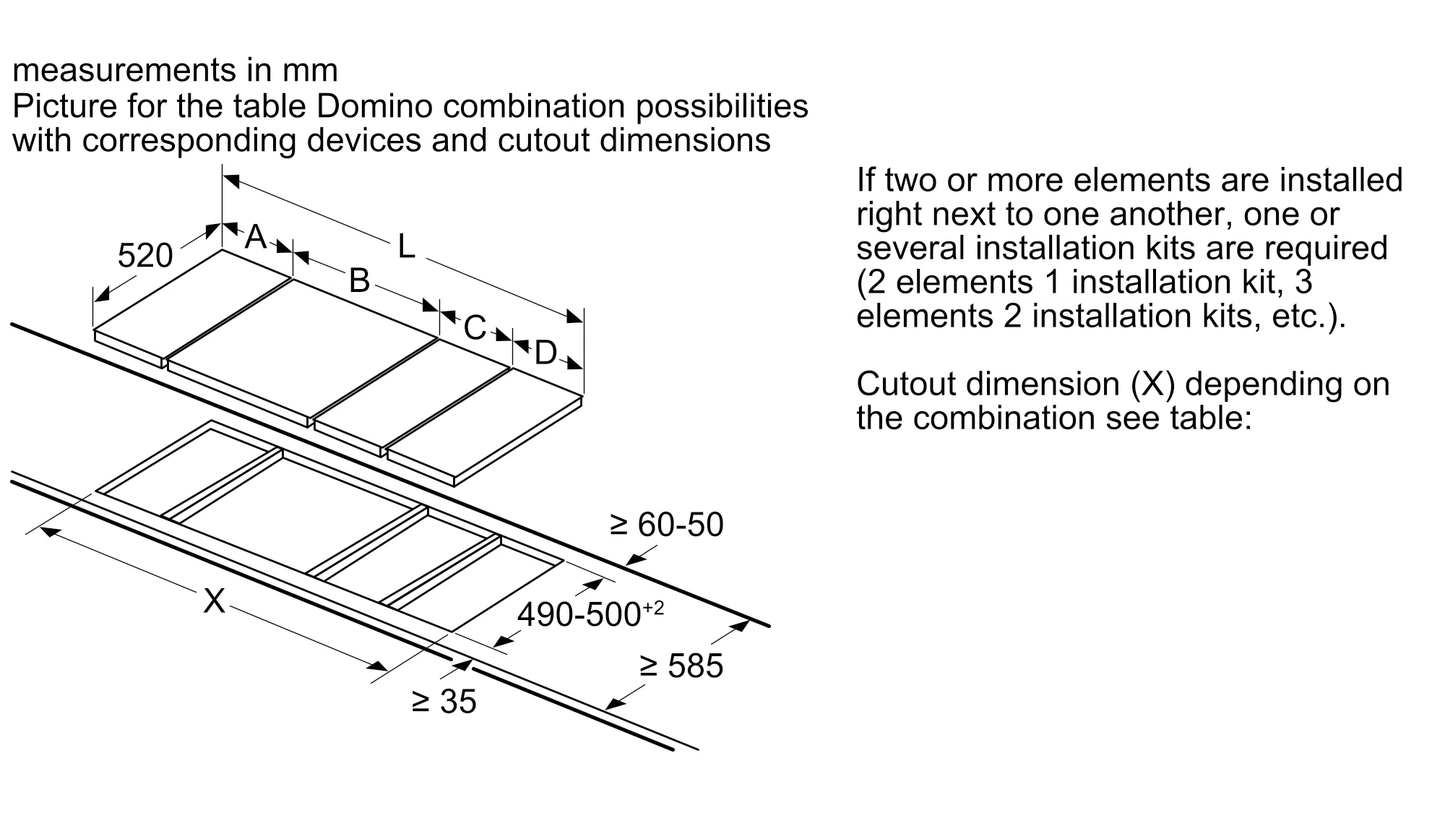 Siemens Hobs Connection Strip HZ394301