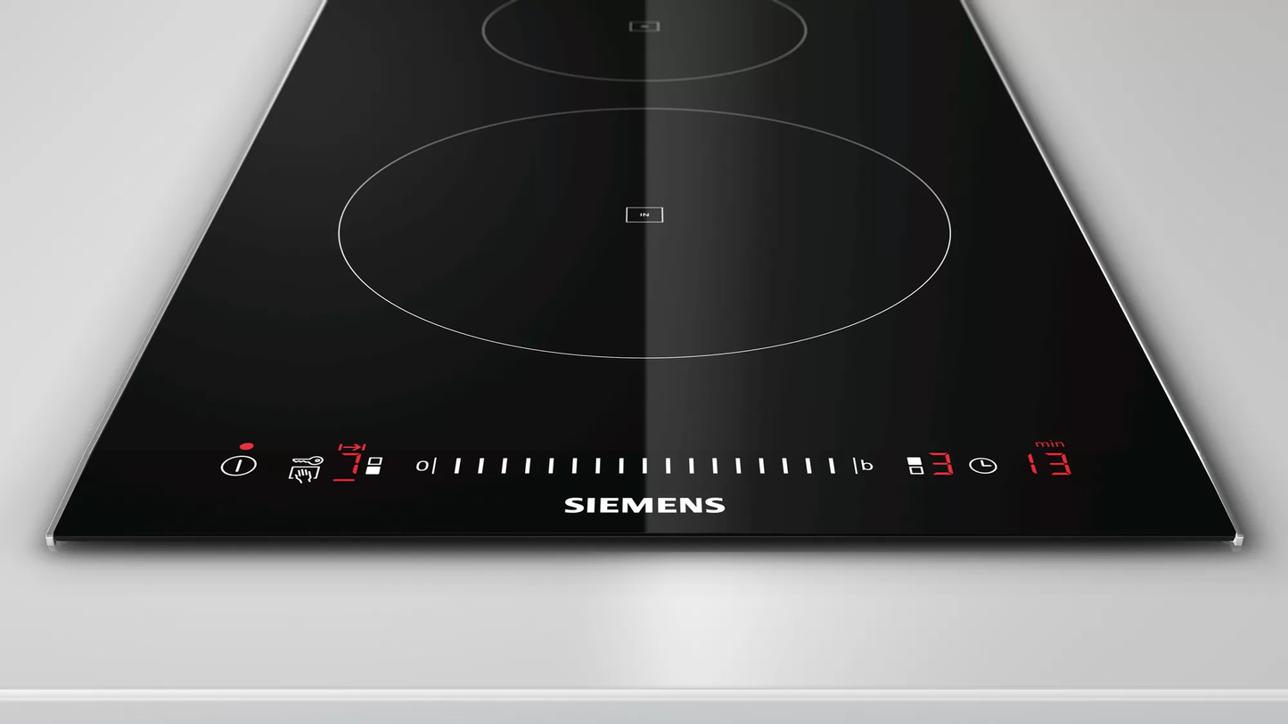 SIEMENS iQ100 EH375FBB1E 300mm Domino 2-Zone Induction Hob | Made in Europe |