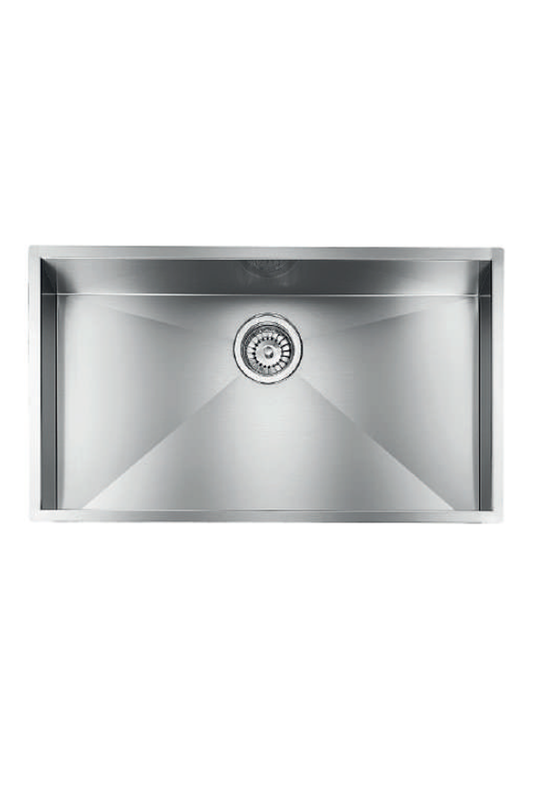 LUISINA 720mm R0-Corner Square Stainless Steel Sink 意大利製造直角方形不銹鋼星盆 | Made in Italy |