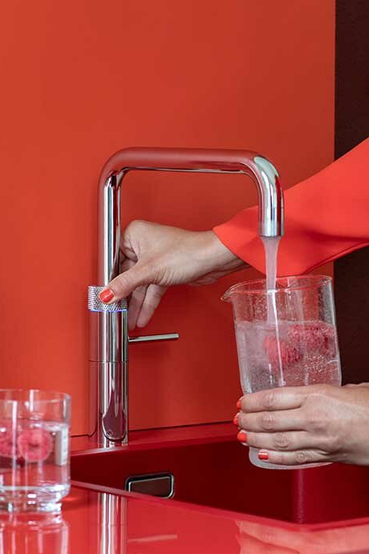 【QUOOKER】FUSION SQUARE 滾水水龍頭 Instant Hot /or Warm /or Chilled /or Sparkling Water Tap | From Netherlands |