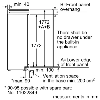 BOSCH GIN38P61HK 嵌入式單門冷凍櫃博西封入式單門全冷冷凍雪櫃|冰盒 |填入式 |廚房電器 |家電 |