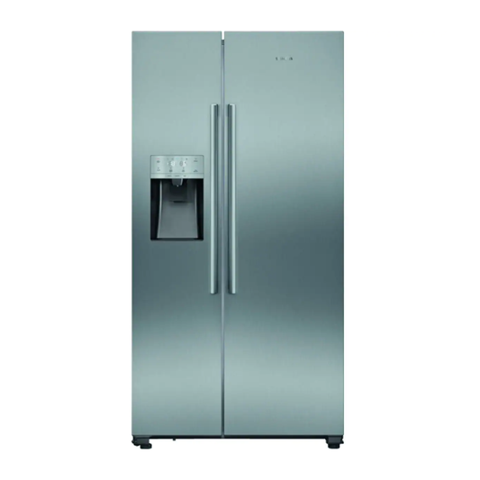 SIEMENS iQ500 KA93DVIFPG 908mm Freestanding side-by-side Fridge