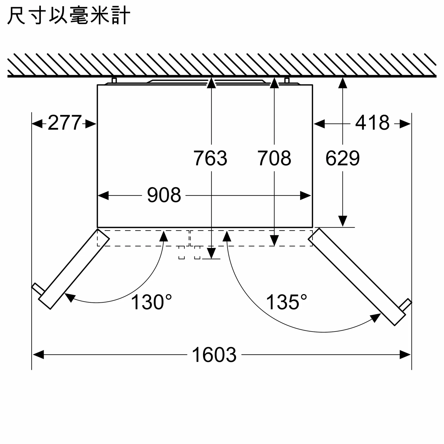 SIEMENS iQ500 KA93DVIFPG 908mm 獨立式並排冰箱