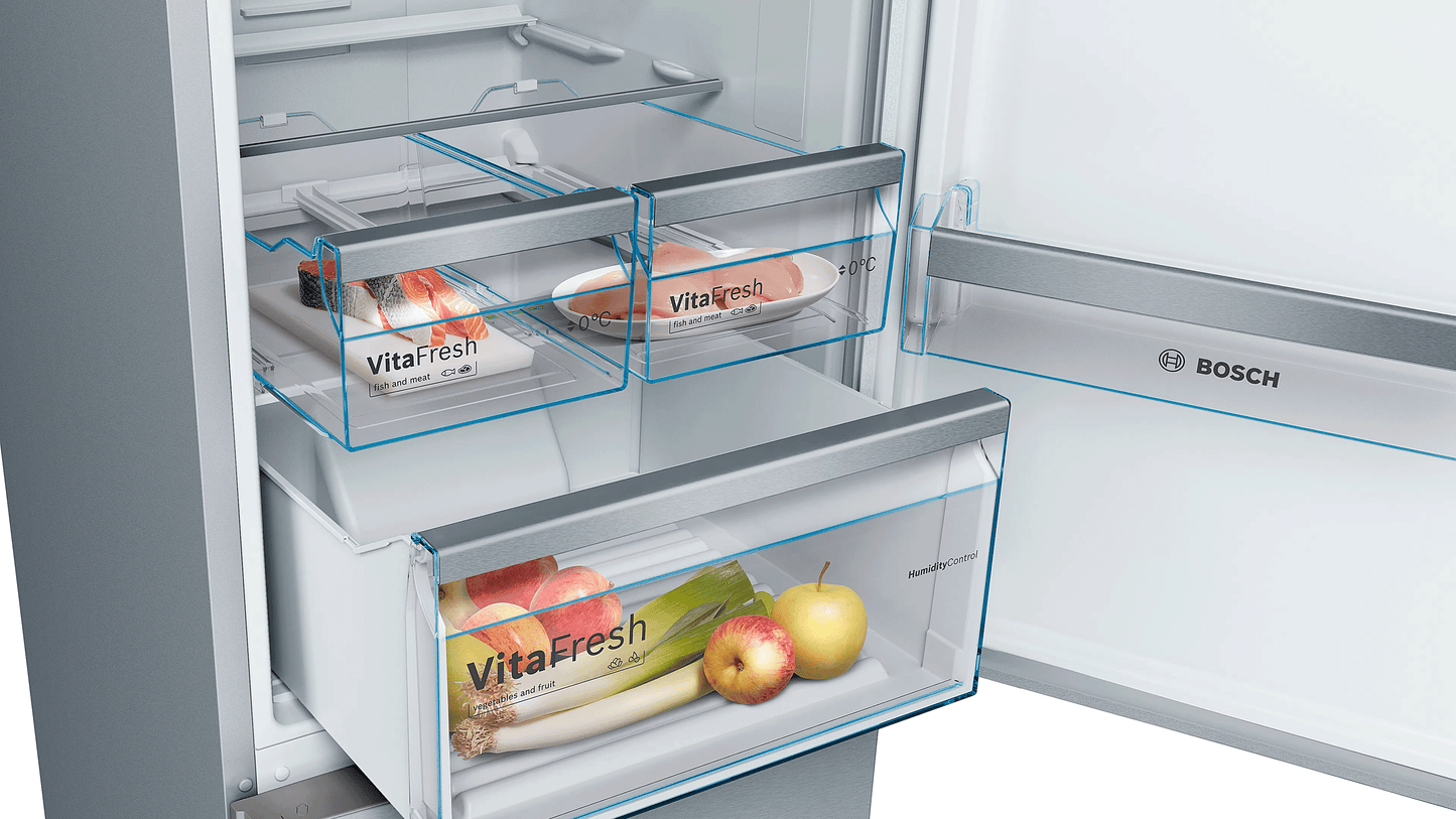 BOSCH KVN36IA3DK Vario Style NoFrost bottom freezer with exchangeable colour front panels 博西 無霜雙門冷藏冷凍雪櫃 門板可換顏色 | 冰箱 |