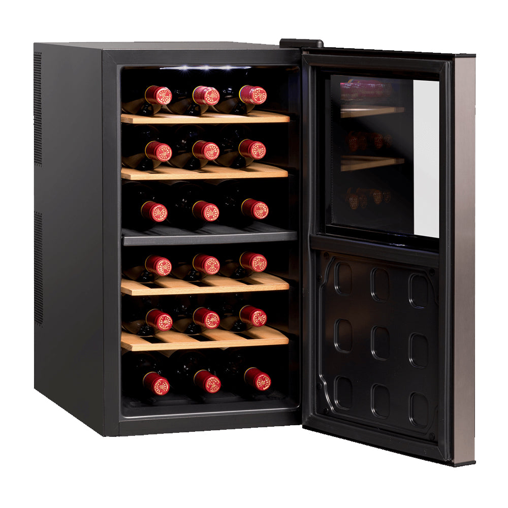 【Vinvautz】18 Bottles Freestanding Mini Wine Cellar VZ18BHK/VZ18BDHK