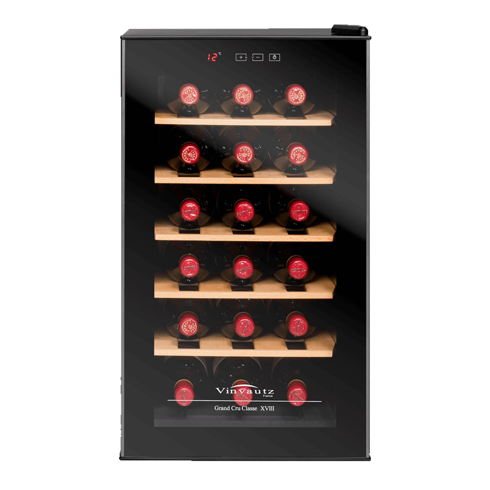 【Vinvautz】18 Bottles Freestanding Mini Wine Cellar VZ18BHK/VZ18BDHK