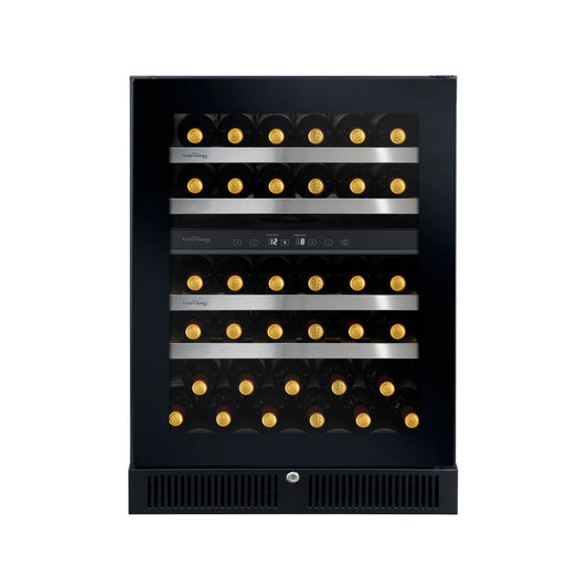 【Vinvautz】43 Bottles Dual-Zone Built-in Wine Cellar VZ43SDUG