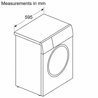 SIEMENS WD14S4B0HK Built-under Washer & Dryer 1400rpm 洗衣乾衣機廚櫃底專用