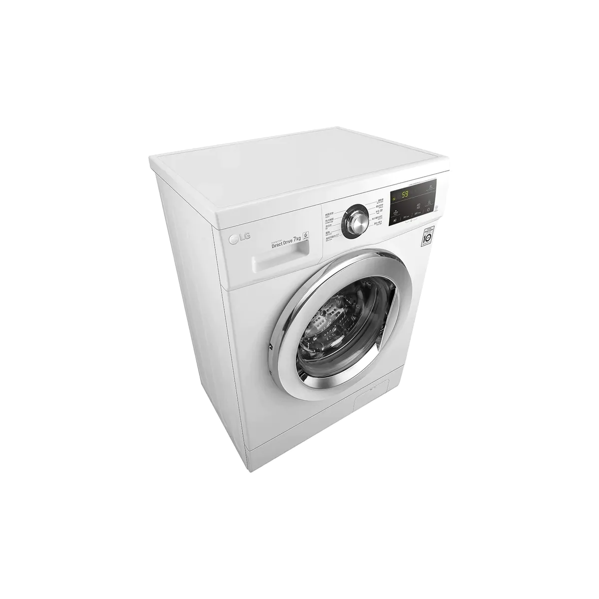 LG WF-T1207KW Freestanding 7kg 1200rpm Washer 7公斤1200轉前置式洗衣機