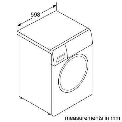 BOSCH WGA244BGHK Front Loading Washing Machine - Series 8 博西 獨立式洗衣機 | 廚房電器 | 家電 |