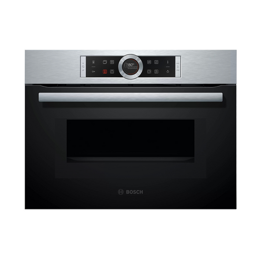 BOSCH Series 8 CMG633BS1B Combi oven with microwave 博西 緊湊型 多功能微波烤箱 微烤一體機 | 嵌入式 | 廚房電器 | 家電 |